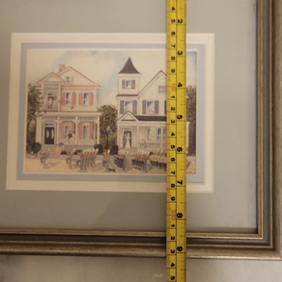 " the parade" A flag day celebration framed artwork by Bonnie Holden - Picture 6 of 8